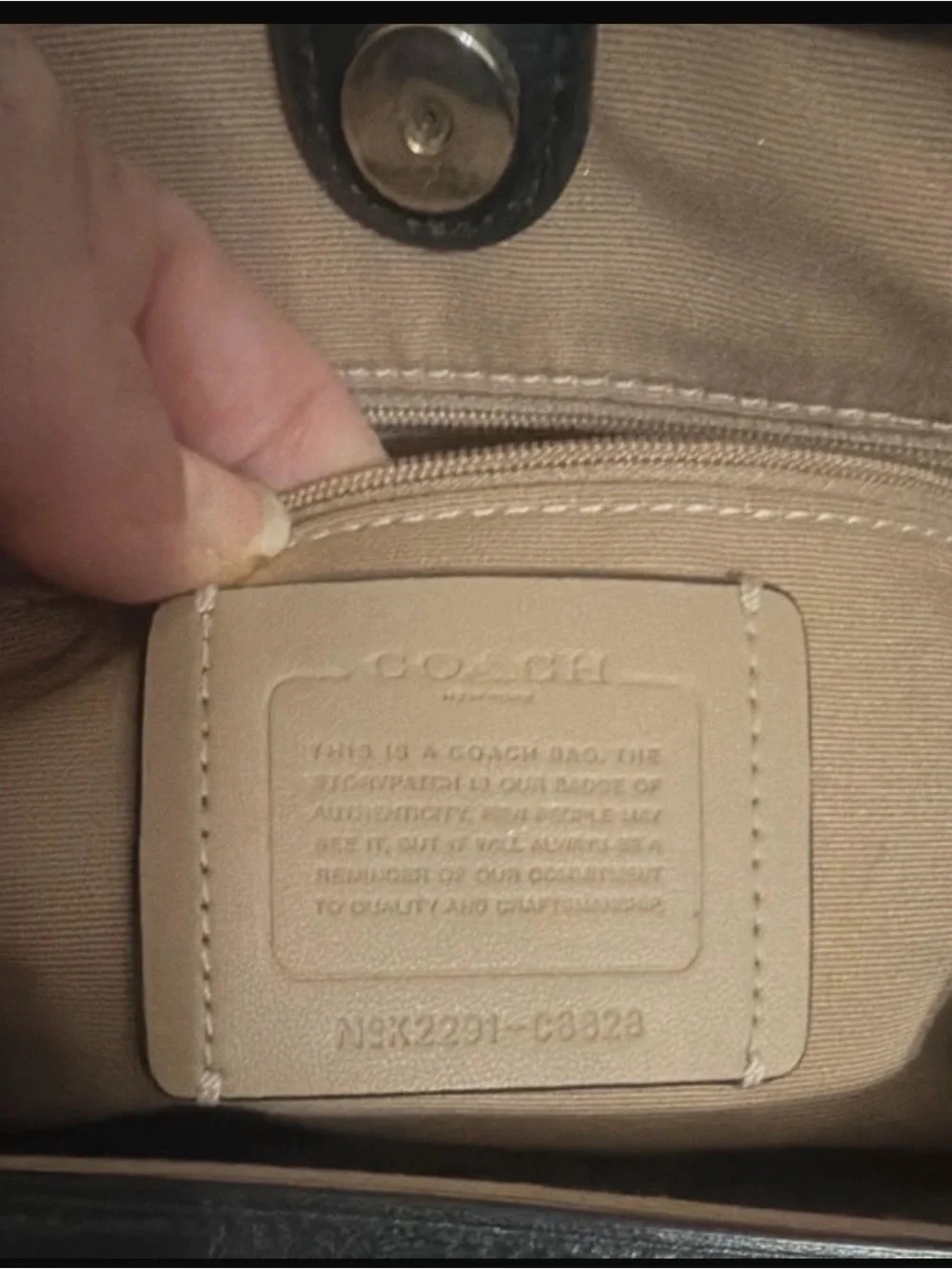 Coach stylish hobo